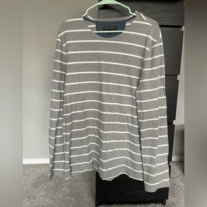 Men’s Banana Republic Striped Long Sleeve Shirt - L
